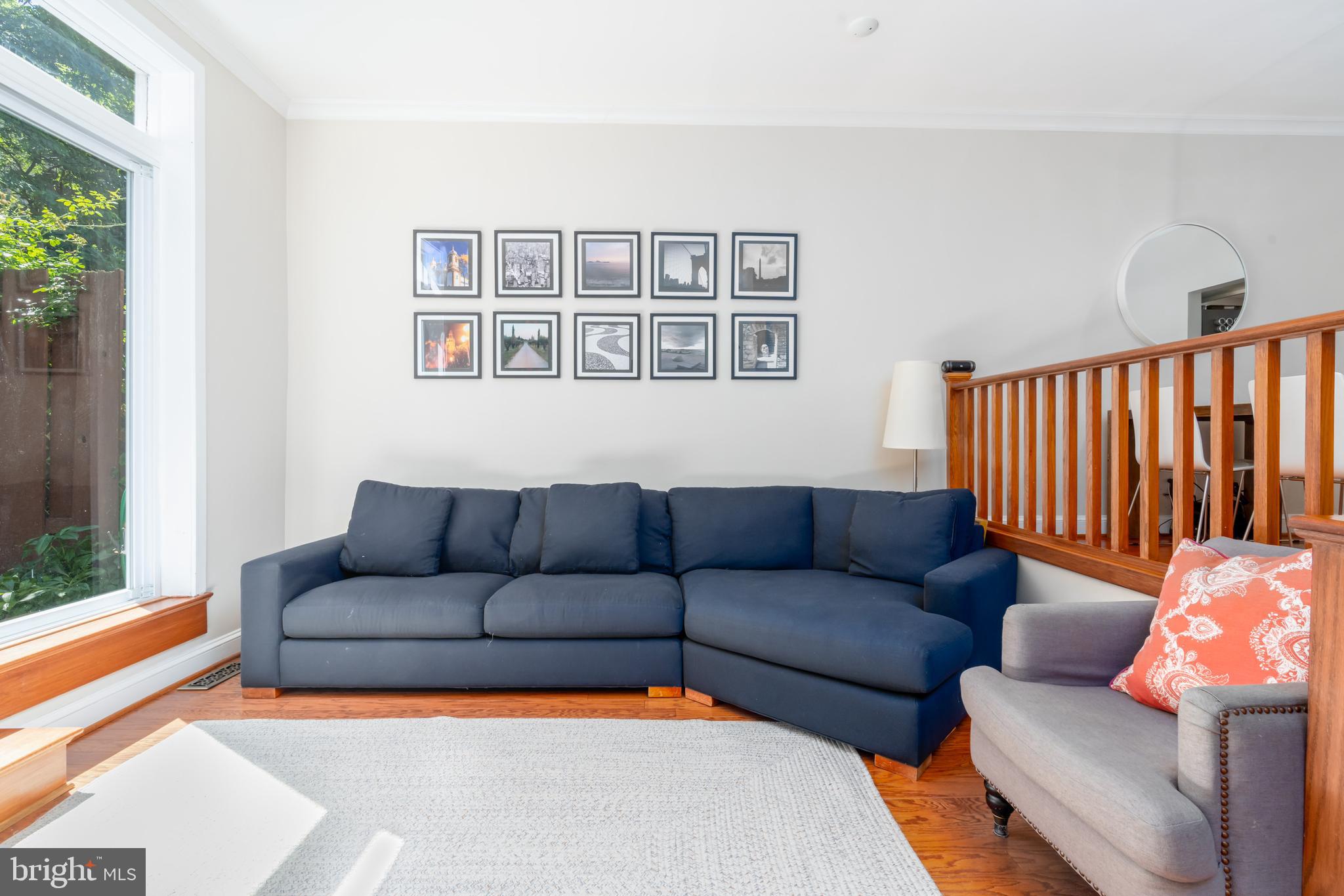 2205 Ontario Road Northwest Washington, DC 20009 - Photo 12 of 31 Living room offers ample seating for all.