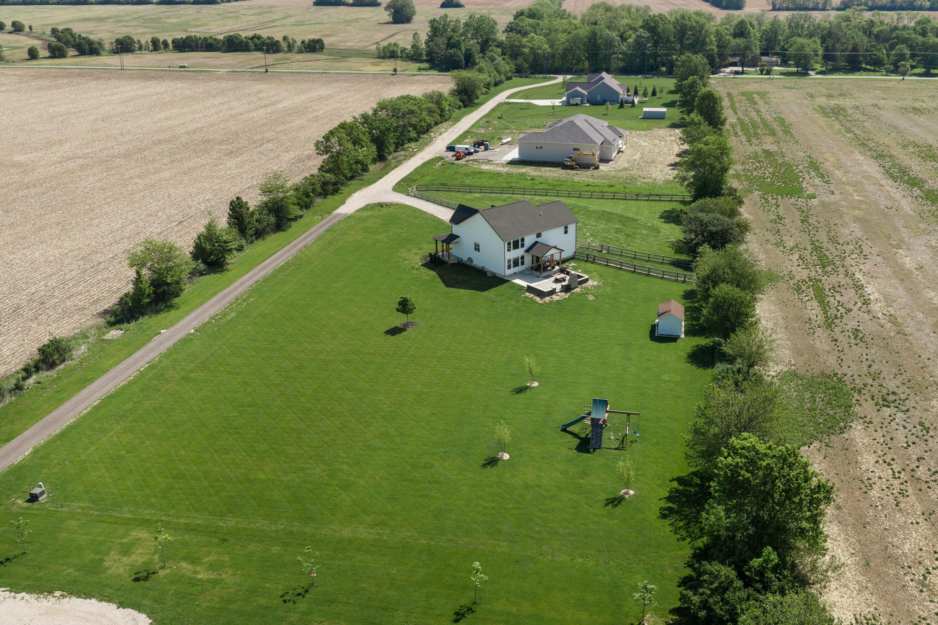 7308 Concord Road Delaware, OH 43015 - Photo 62 of 73 Rear Exterior Aerial of Property