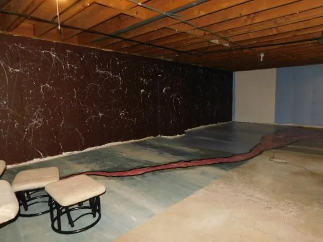 a backyard of a house