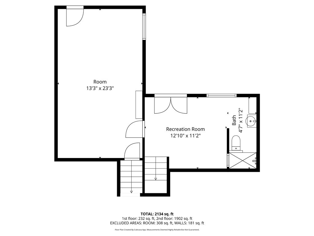 323 Crum Road Templeton, CA 93465 - Photo 56 of 59 Lower level sq ft estimated by photographer
