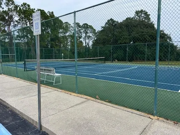 a view of a tennis court