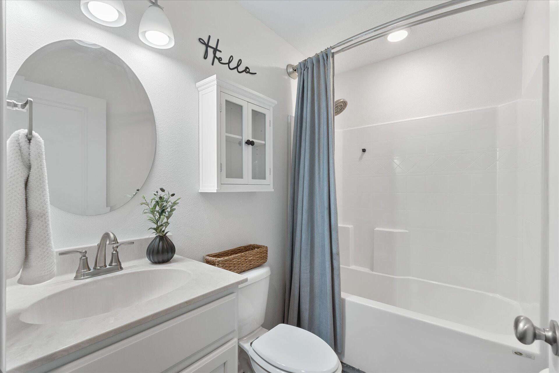 6052 Eden Road Crestview, FL 32539 - Photo 10 of 42 a bathroom with a sink toilet and shower