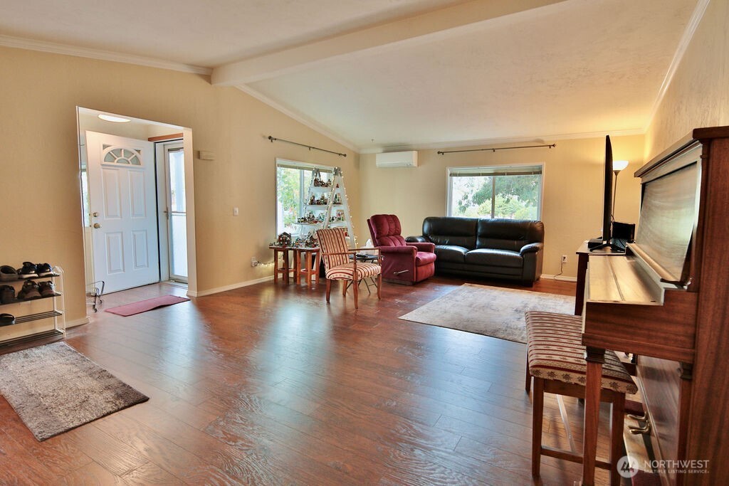 161 Fircrest Drive Sequim, WA 98382 - Photo 4 of 33 a living room with furniture window and wooden floor