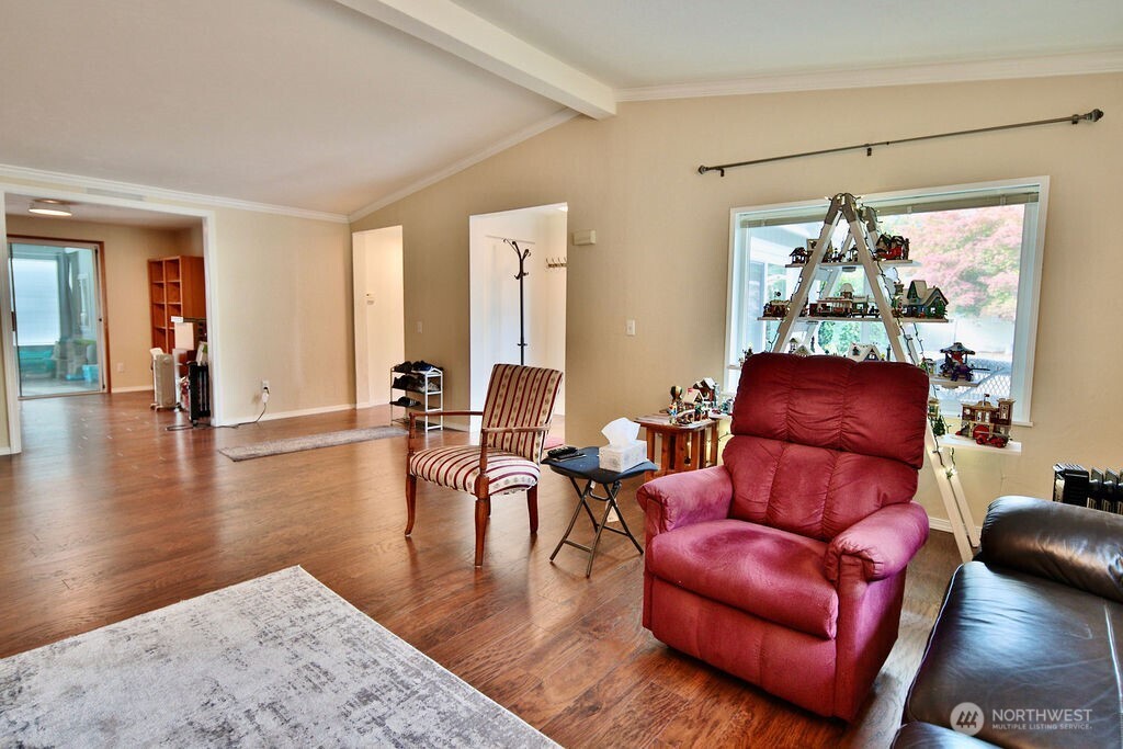 161 Fircrest Drive Sequim, WA 98382 - Photo 5 of 33 a living room with furniture and wooden floor