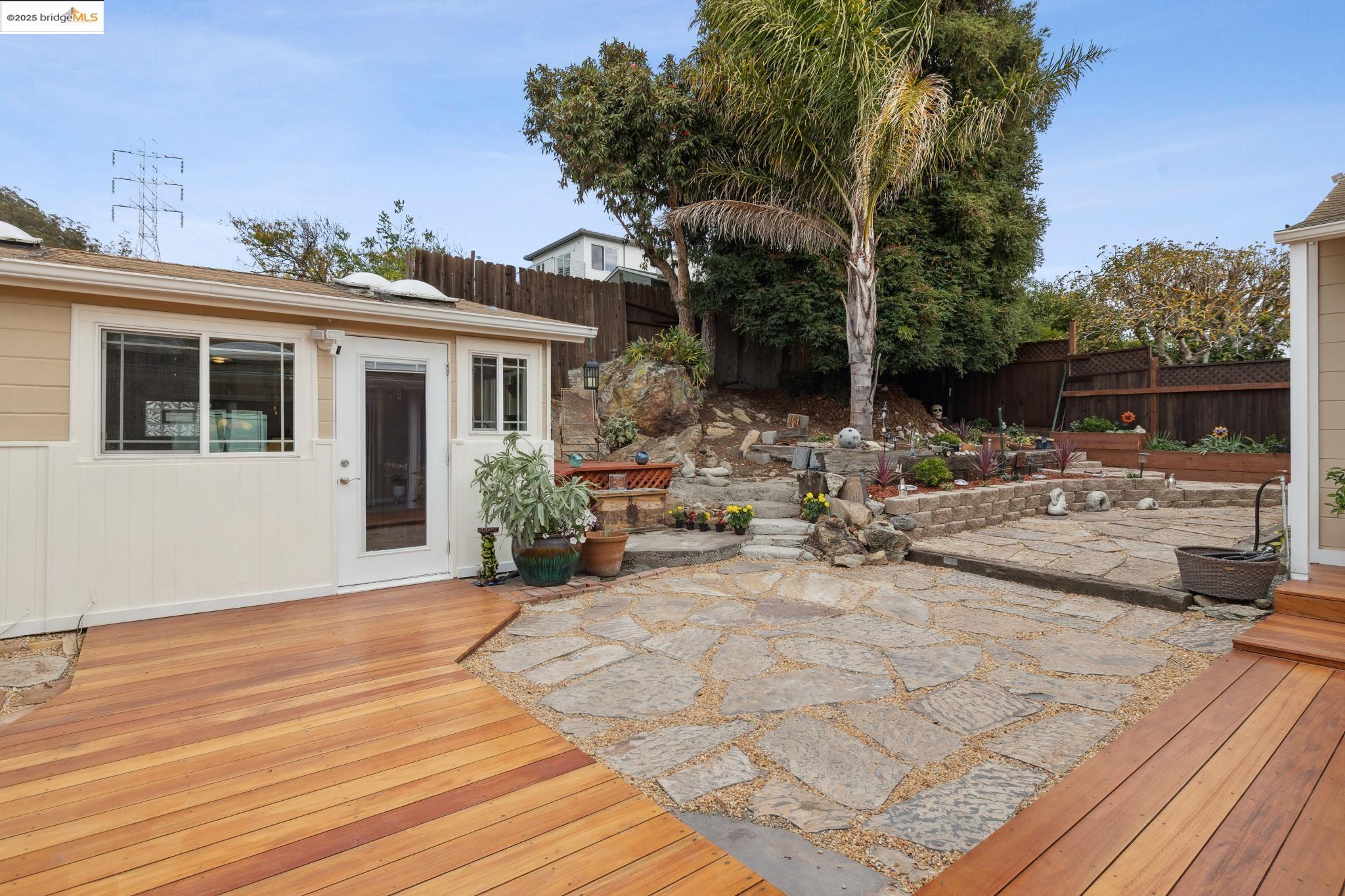 1034 Navellier Street El Cerrito, CA 94530 - Photo 48 of 57 a view of a backyard with sitting area