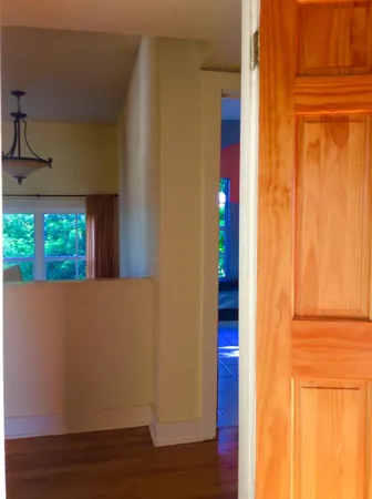 a view of front door