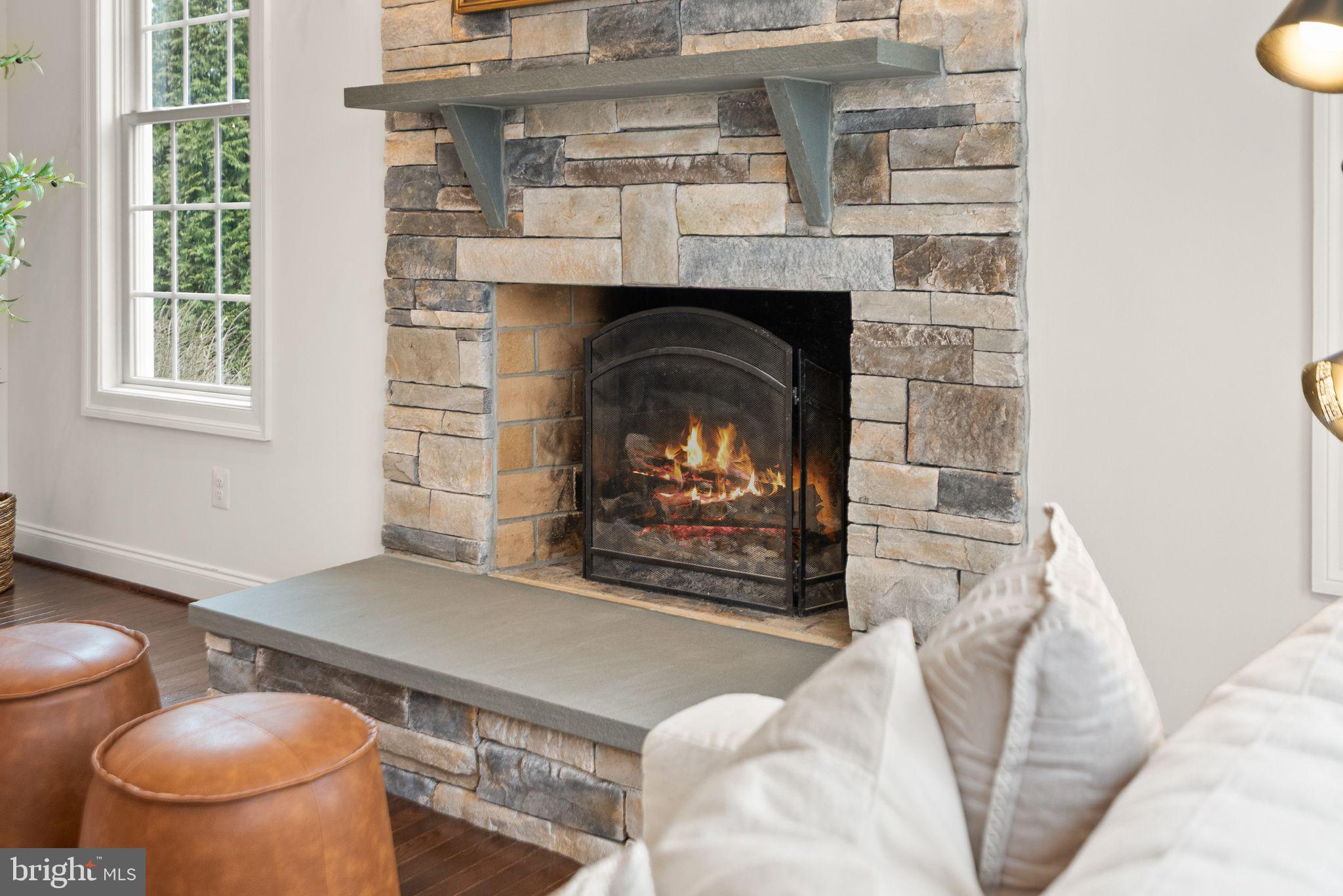 24974 First Harvest Court Aldie, VA 20105 - Photo 24 of 143 Wood burning fireplace