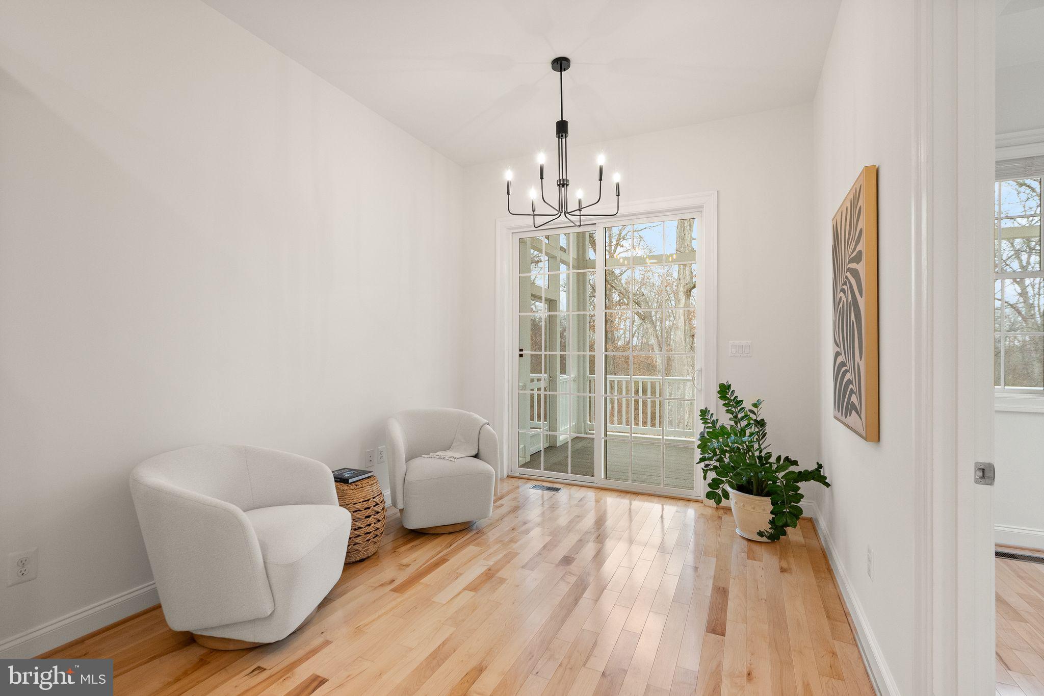 24974 First Harvest Court Aldie, VA 20105 - Photo 42 of 143 a living room with furniture and wooden floor