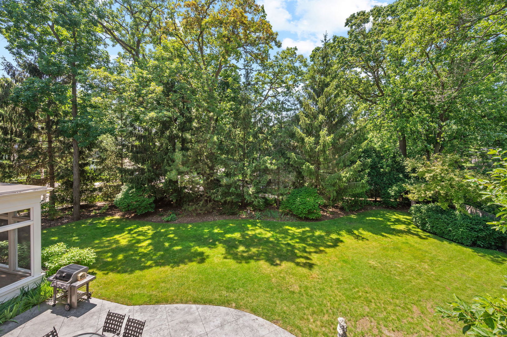 228 Old Green Bay Road Glencoe, IL 60093 - Photo 32 of 40 a view of yard with green space