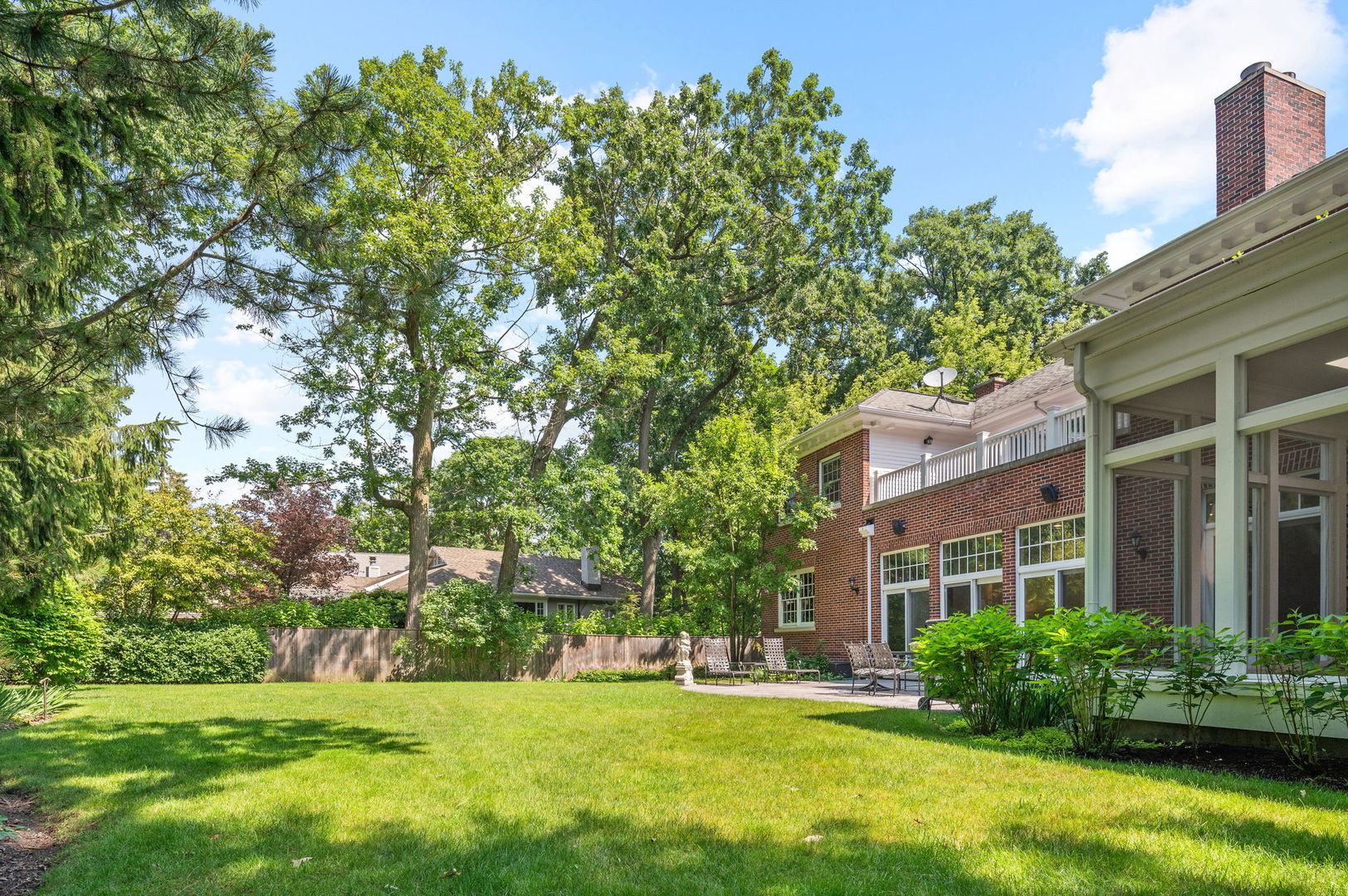 228 Old Green Bay Road Glencoe, IL 60093 - Photo 34 of 40 a view of a house with a yard