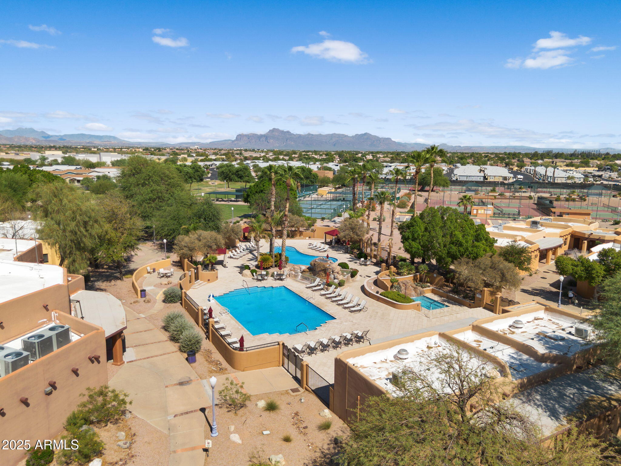 8865 East Baseline Road, Unit 802 Mesa, AZ 85209 - Photo 43 of 44 a view of a city with an ocean view