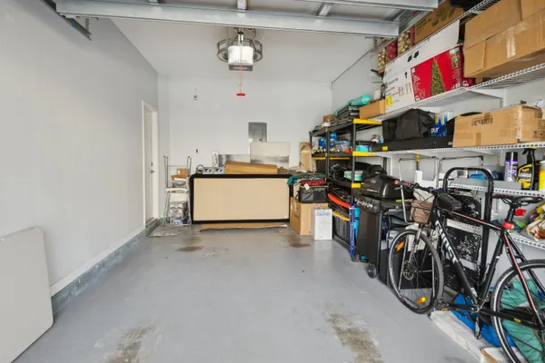 a view of storage and utility room