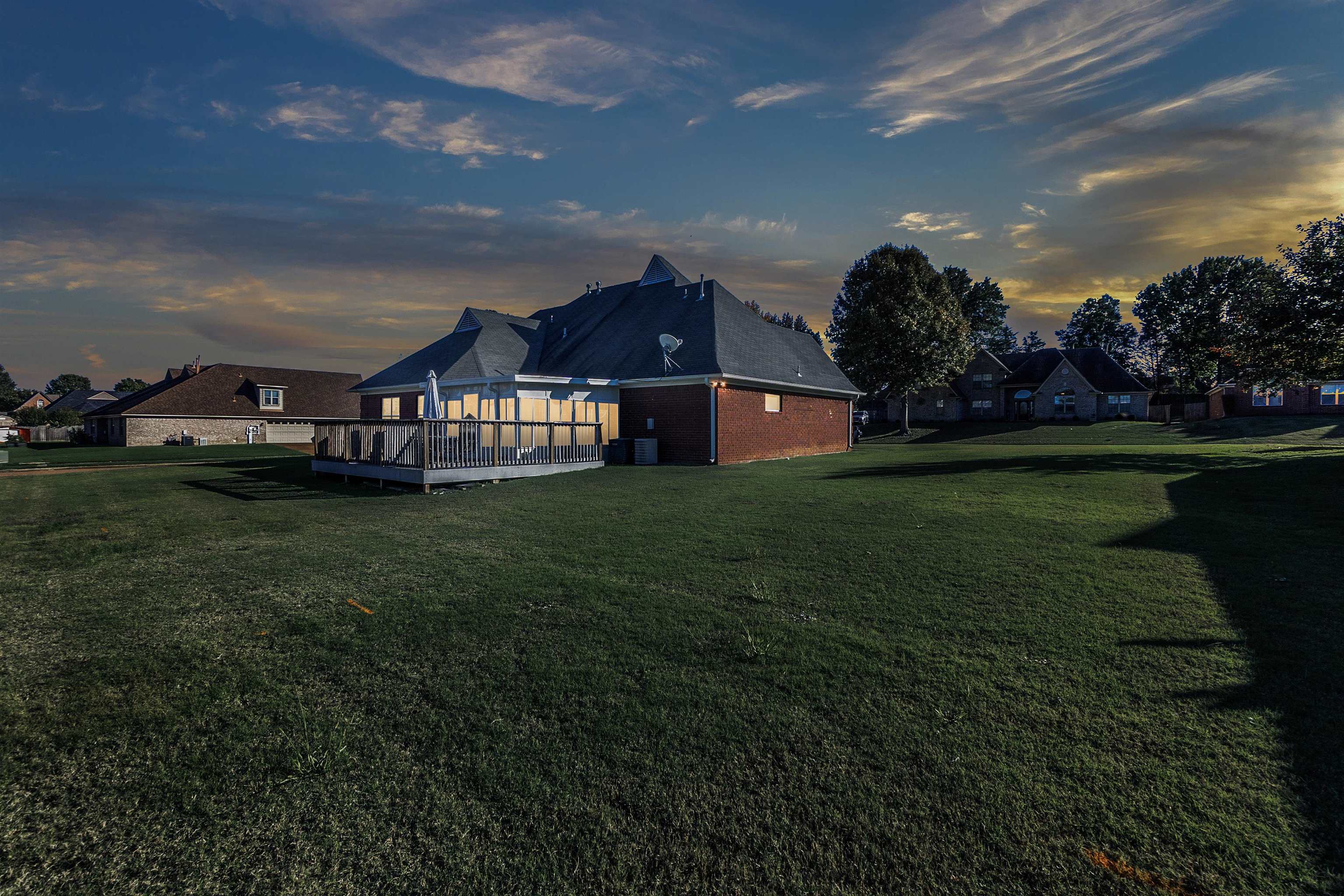 6700 Beagle Lane Bartlett, TN 38002 - Photo 38 of 40 a view of yard with swimming pool and green space