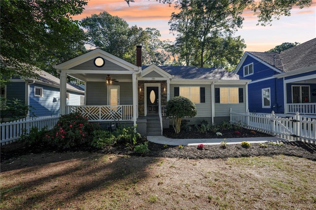 910 East Lake Drive Decatur, GA 30030 - Photo 1 of 1 a front view of a house with garden
