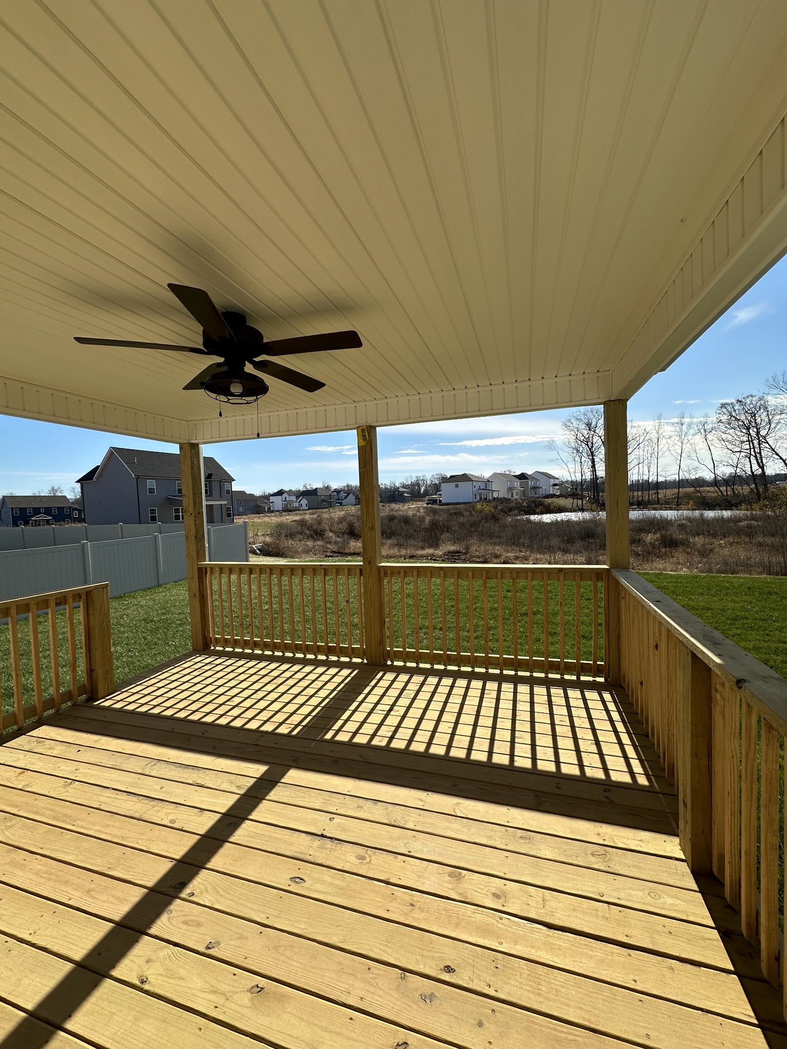 104 Cherry Fields Clarksville, TN 37042 - Photo 12 of 18 a view of a balcony with wooden floor