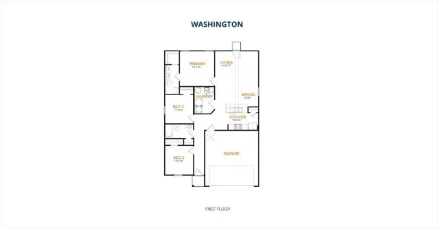 a picture of a floor plan