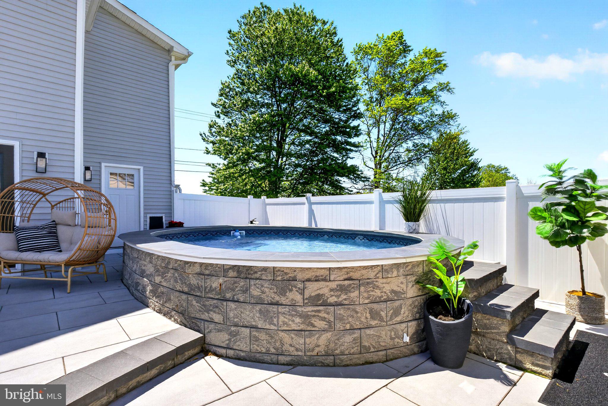 25015 Mt Pleasant Road Columbus, NJ 08022 - Photo 41 of 59 Serene backyard oasis with spa.