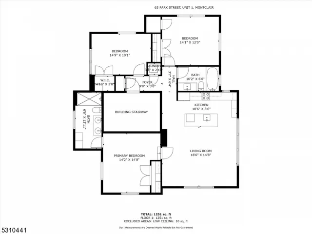 $5,500 | 63 Park Street, Unit 1, Montclair, NJ 07042