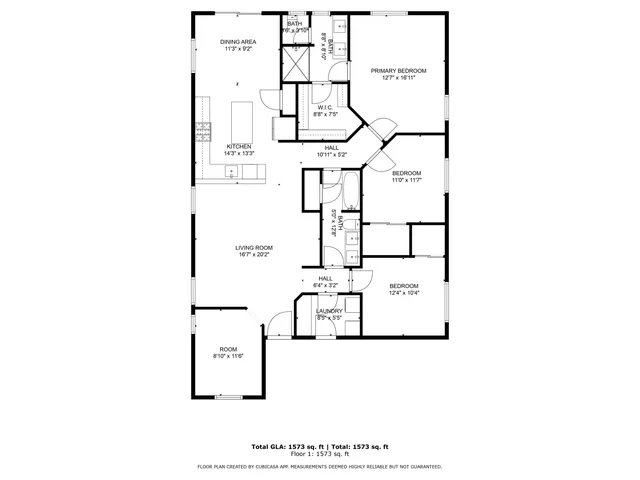 a picture of a bench in front of a window