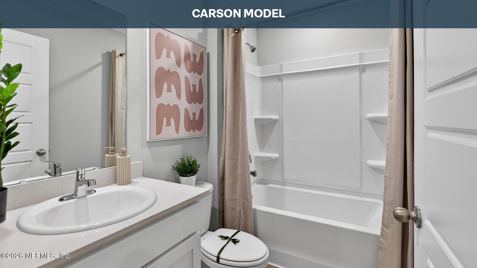 12753 Geronimo Place Jacksonville, FL 32218 - Photo 23 of 38 a bathroom with a sink and a mirror