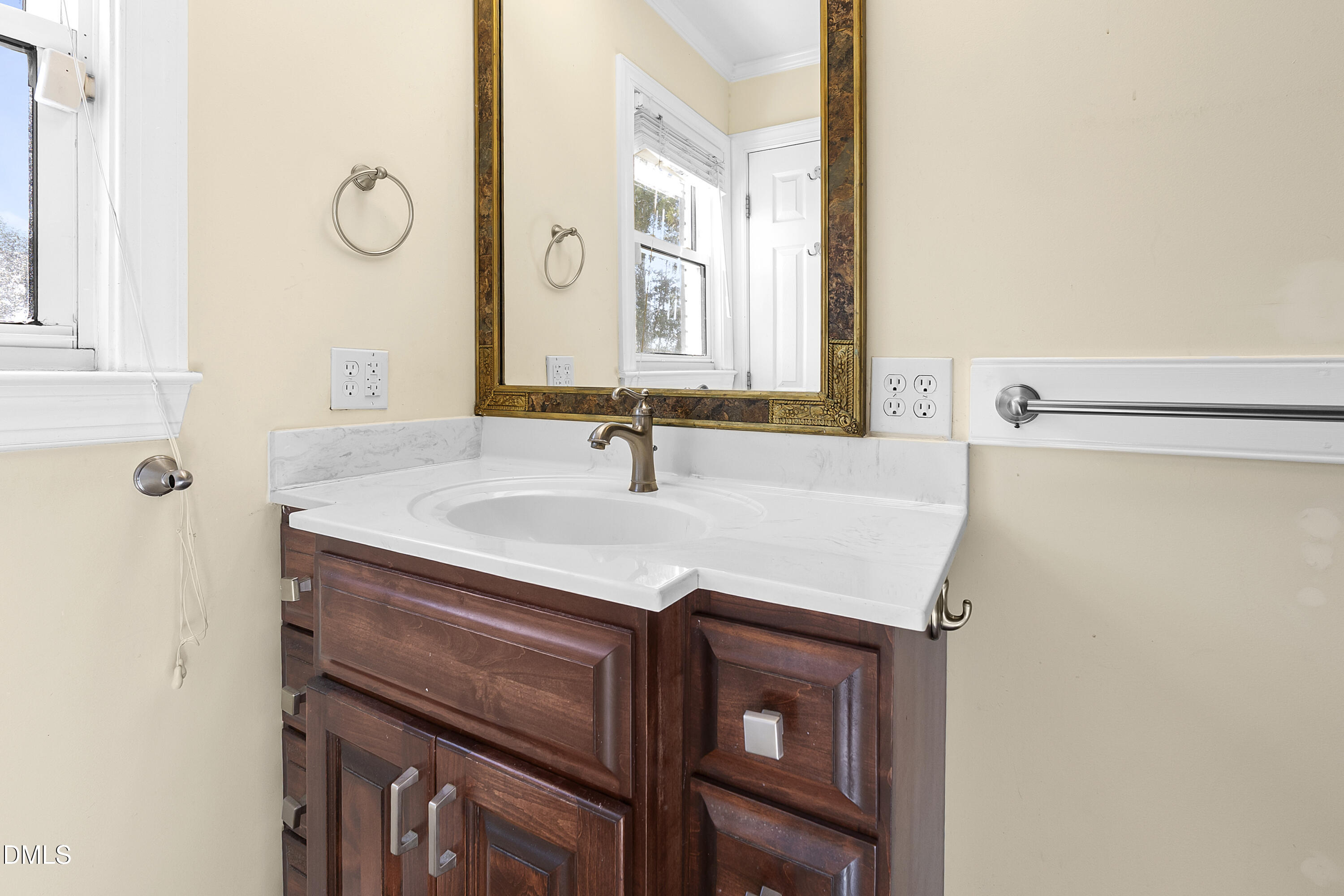5575 Straw Pond School Road Godwin, NC 28344 - Photo 18 of 66 a bathroom with a sink and a mirror