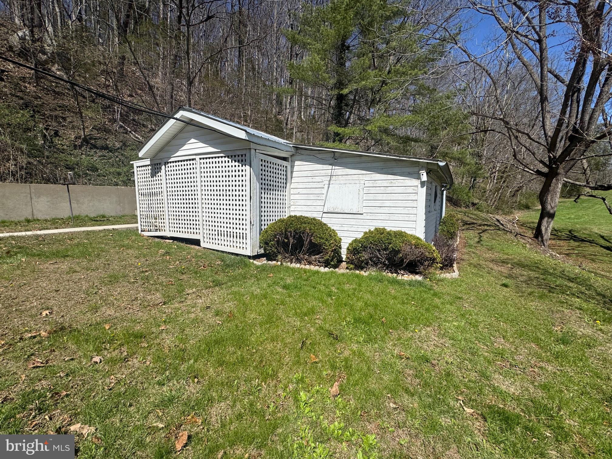 18250 South Fork Road Moorefield, WV 26836 - Photo 40 of 76 a view of a backyard of the house