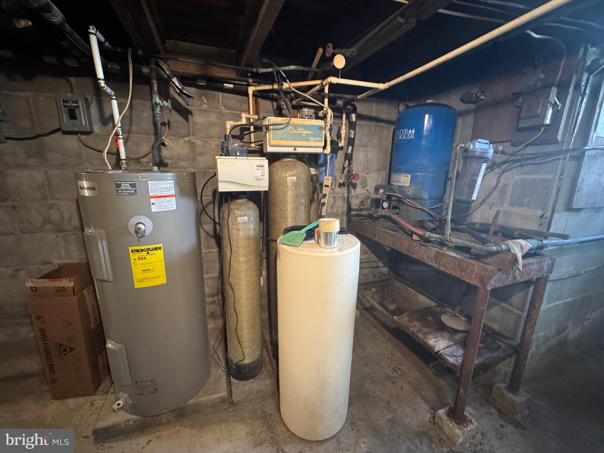 18250 South Fork Road Moorefield, WV 26836 - Photo 51 of 76 a view of a storage room with washer and dryer