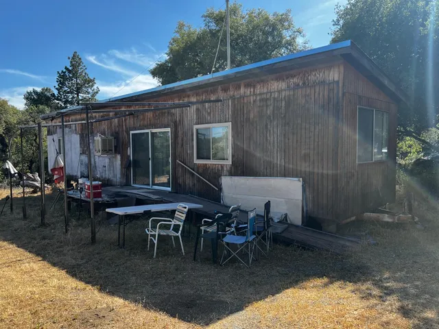 a view of swimming pool with a yard