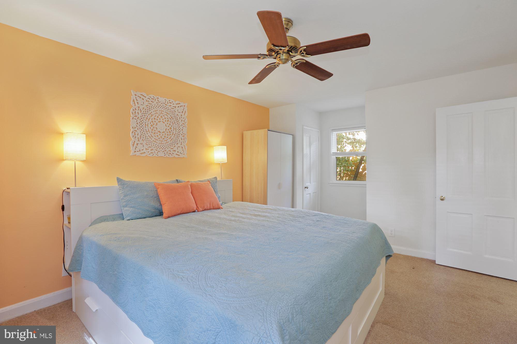 8519 Bradford Road, Unit 62 Silver Spring, MD 20901 - Photo 14 of 25 Large Master Bedroom with Ceiling Fan