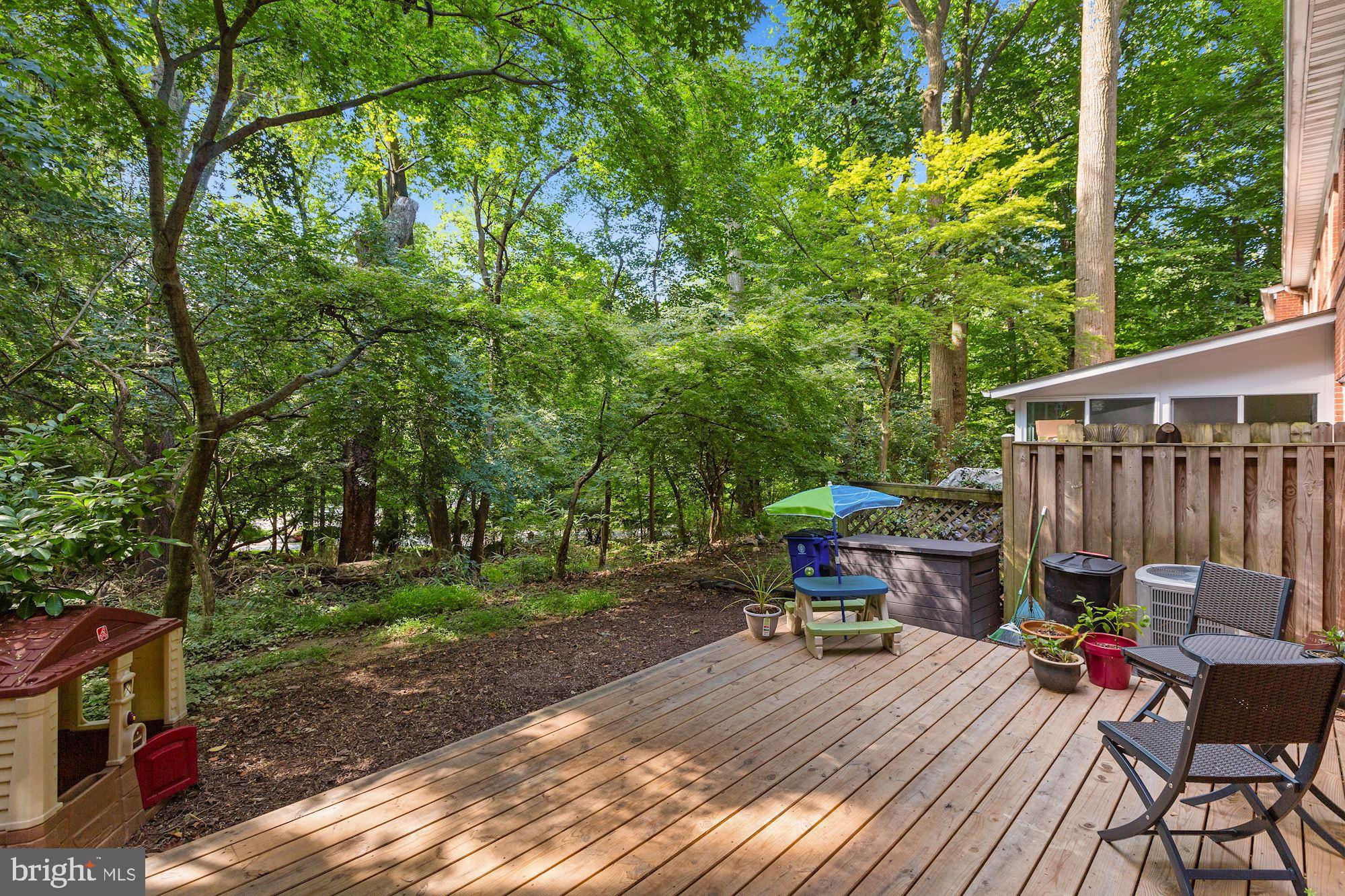 8519 Bradford Road, Unit 62 Silver Spring, MD 20901 - Photo 22 of 25 New Deck with Amazing View