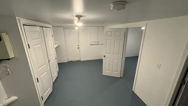 a view of empty room