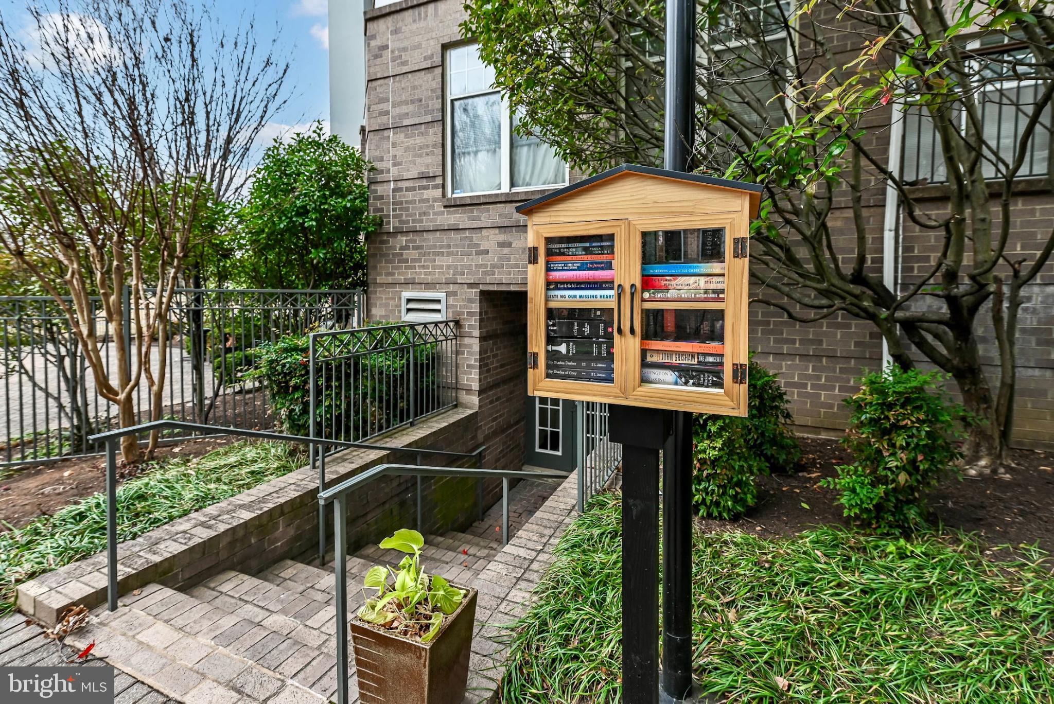 5573 Seminary Road, Unit 115 Falls Church, VA 22041 - Photo 25 of 32 Community book exchange by the pool entrance.