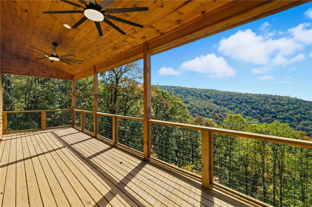 5510 Monument Road Jasper, GA 30143 - Photo 3 of 58 a view of balcony with wooden floor