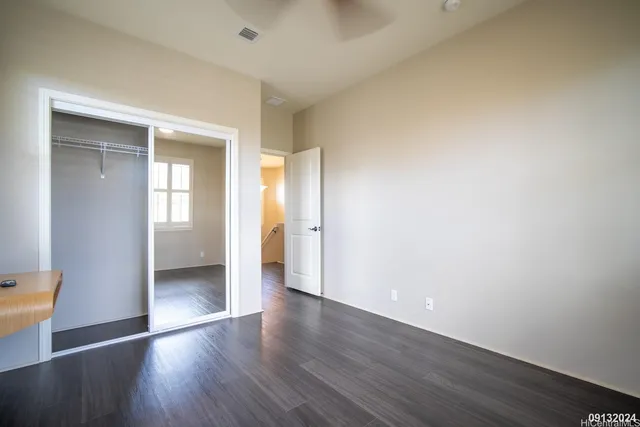 wooden floor in an empty room