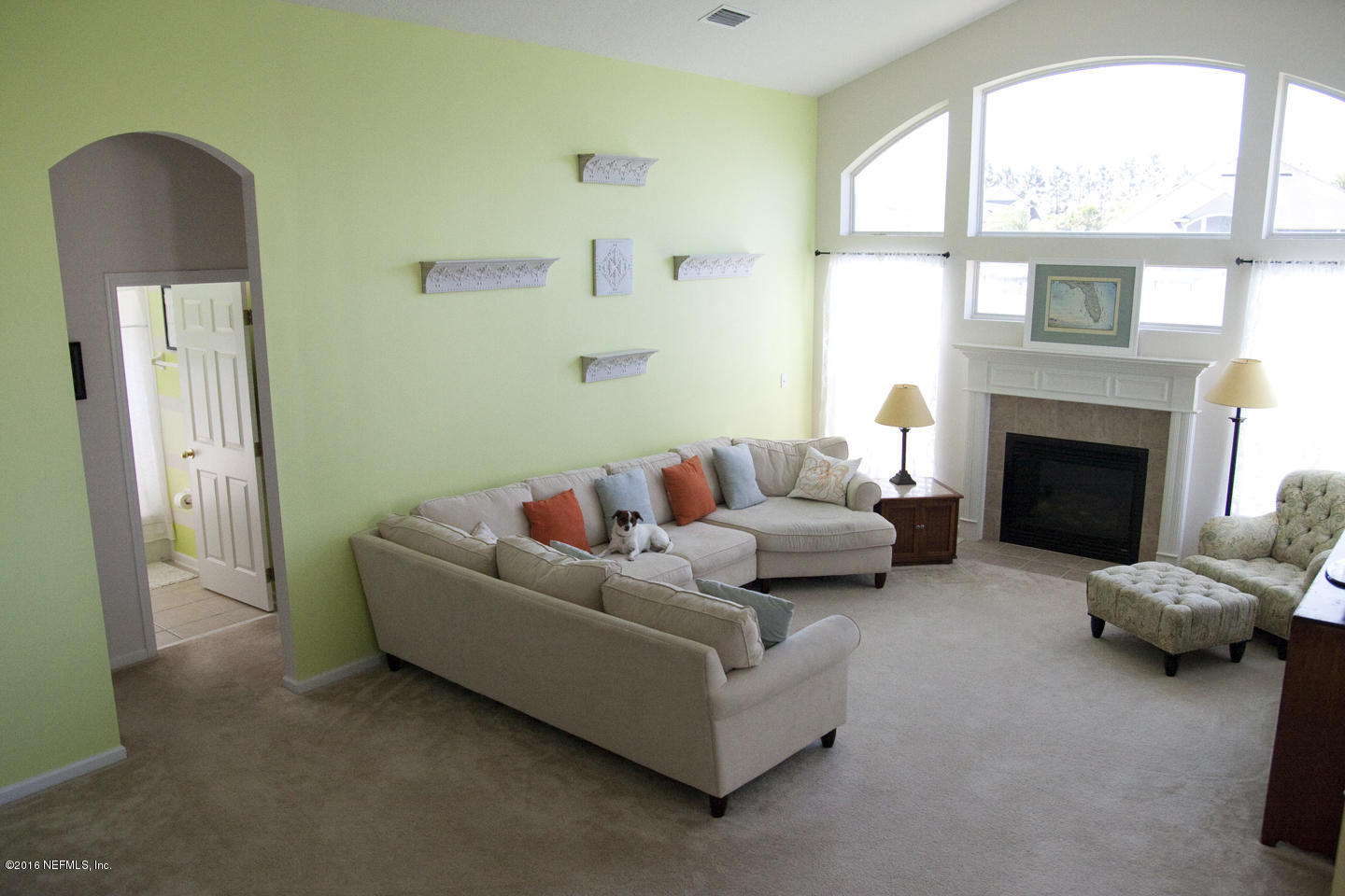 310 Porta Rosa Circle St. Augustine, FL 32092 - Photo 17 of 38 310 PRC Fireplace