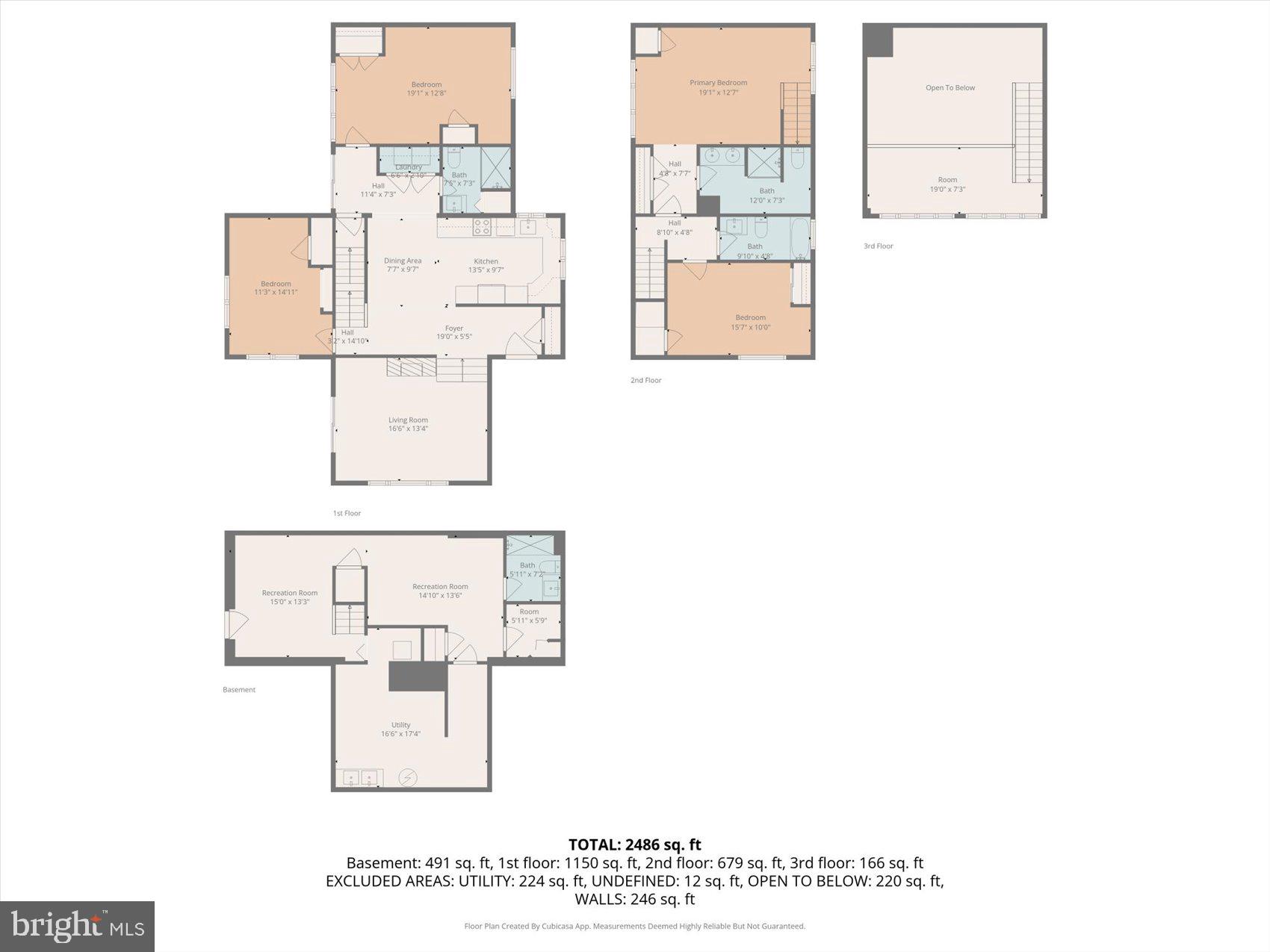 2056 Brown Road Finksburg, MD 21048 - Photo 45 of 45 Spacious multi-level floor plan layout.