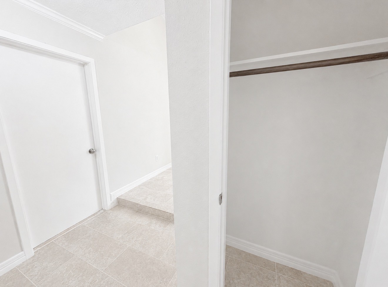 8407 Riverside Walk Lane Houston, TX 77064 - Photo 19 of 33 Entry storage or coat closet across from garage access, perfectly tucked away, leaving space for an entry table or wall decor by front doors.