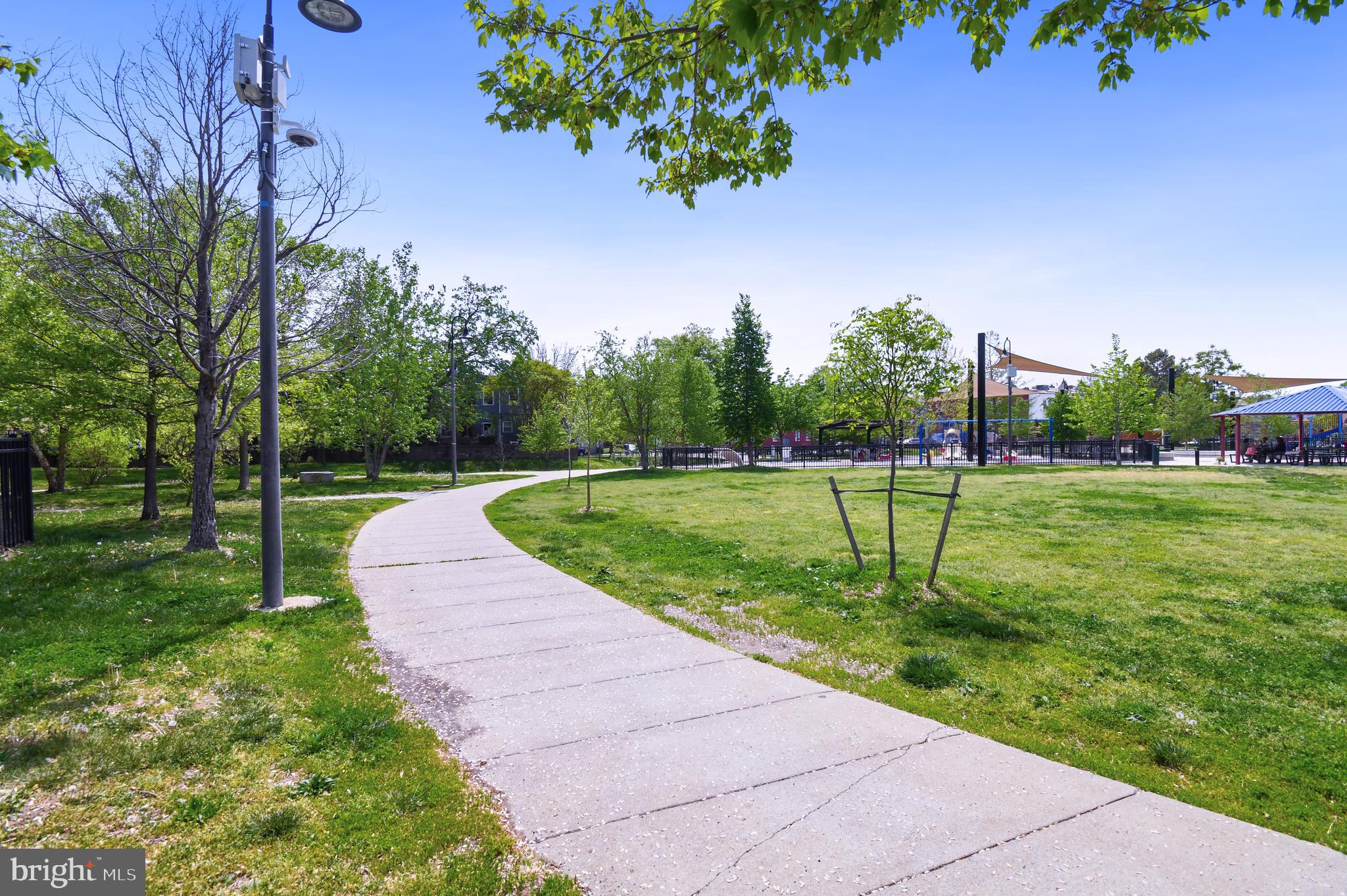 1915 2nd Street Northwest Washington, DC 20001 - Photo 69 of 76 a view of a park with plants and trees