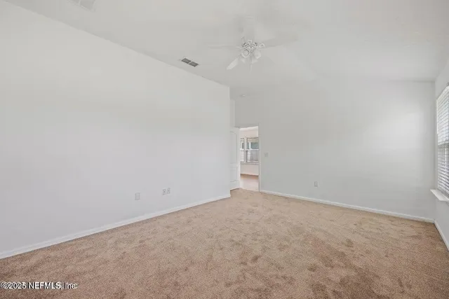 a view of empty room