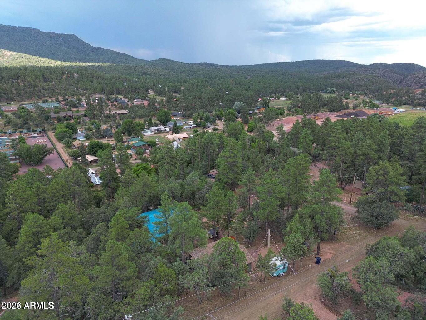 3483 Hillside Road Pine, AZ 85544 - Photo 44 of 54 a view of a city with mountain