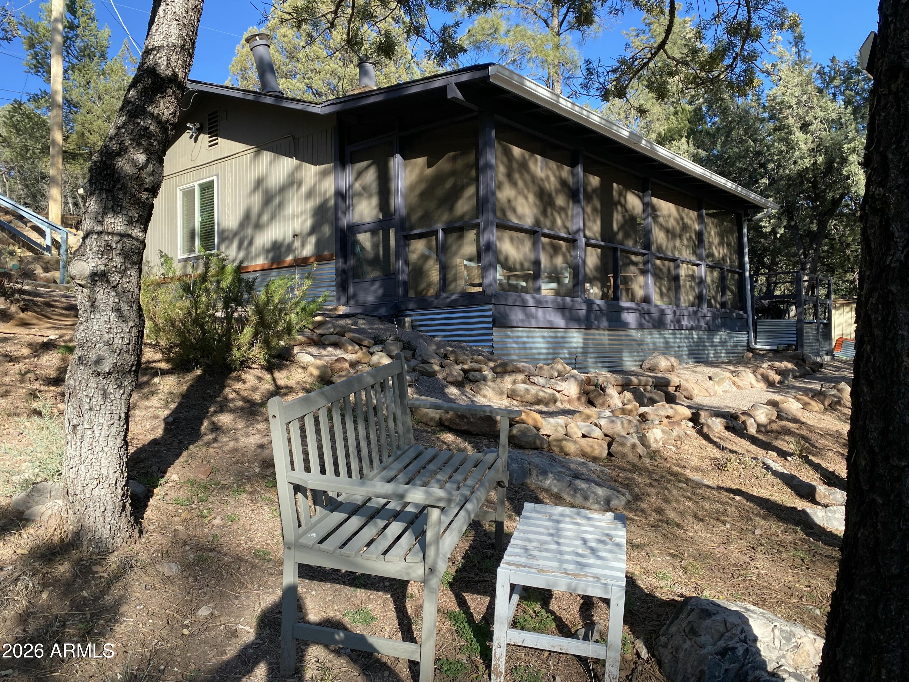 3483 Hillside Road Pine, AZ 85544 - Photo 52 of 54 a view of outdoor space yard and patio