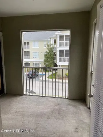 a view of front door