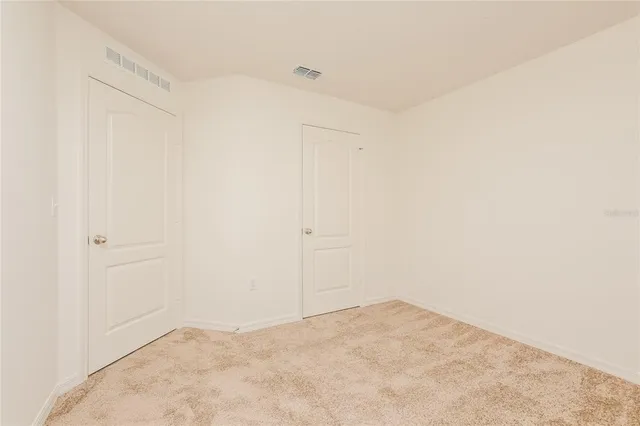 a view of empty room