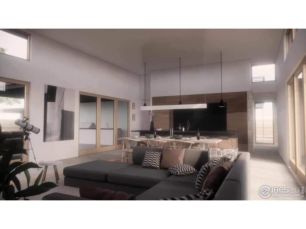 2125 Upland Avenue Boulder, CO 80304 - Photo 11 of 36 a living room with furniture and a flat screen tv