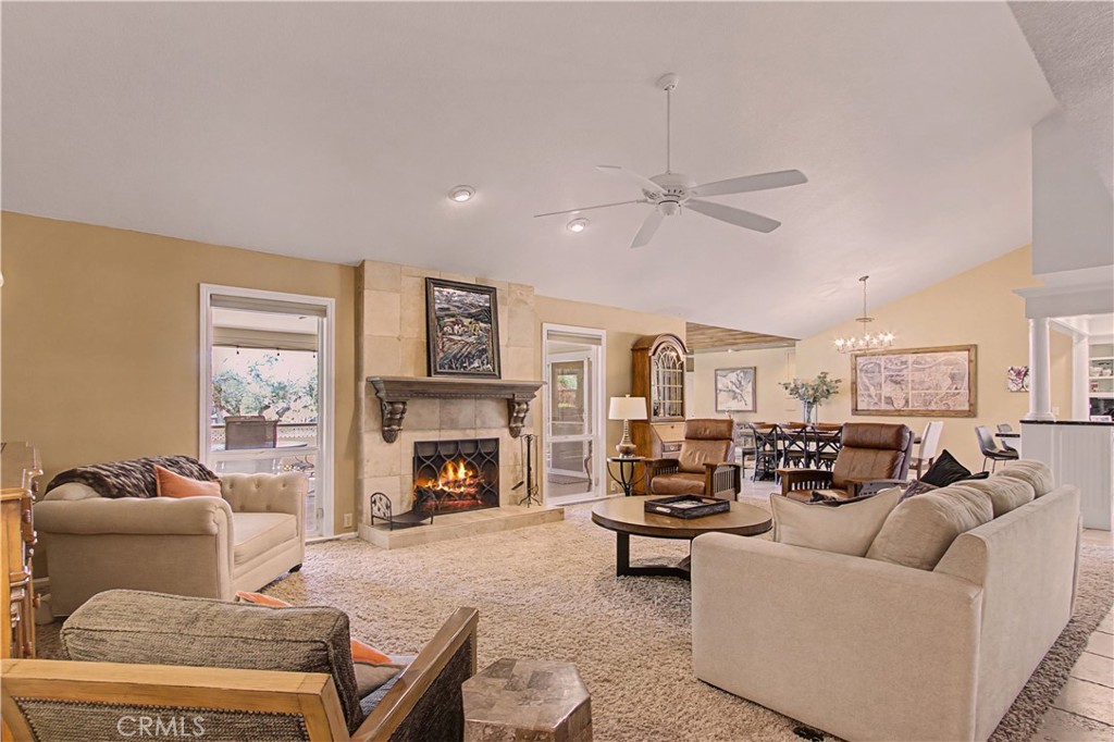 1605 Ridge Drive Merced, CA 95340 - Photo 8 of 63 Great Rm with window views to covered patio and outdoor kitchen