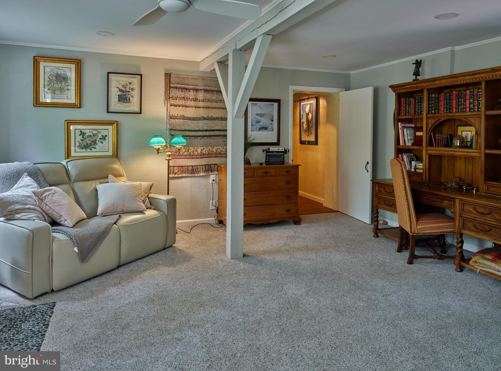 2125 Old Woods Road Green Lane, PA 18054 - Photo 20 of 53 a living room with furniture and a gym machine