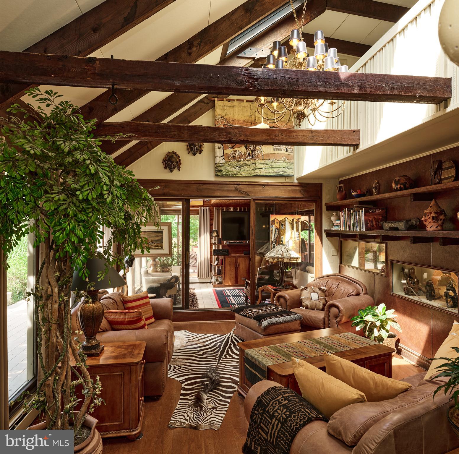 2125 Old Woods Road Green Lane, PA 18054 - Photo 22 of 53 a living room with furniture and a large window