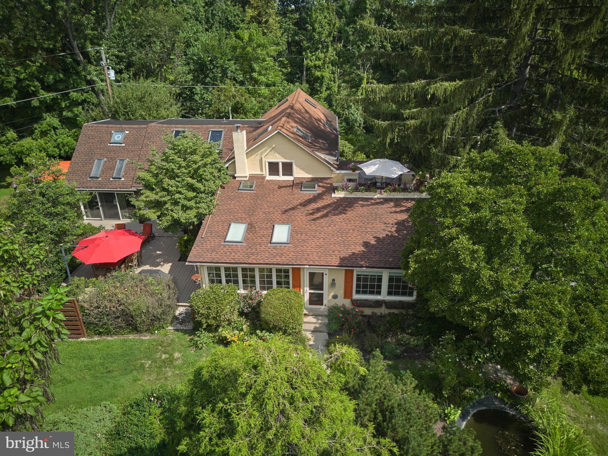 2125 Old Woods Road Green Lane, PA 18054 - Photo 42 of 53 an aerial view of a house