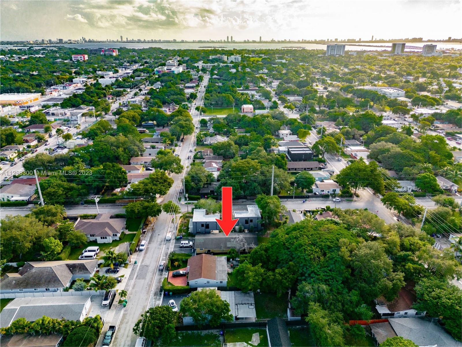 Buena Vista Miami, FL 33127 - Photo 10 of 15 an aerial view of residential houses with city view