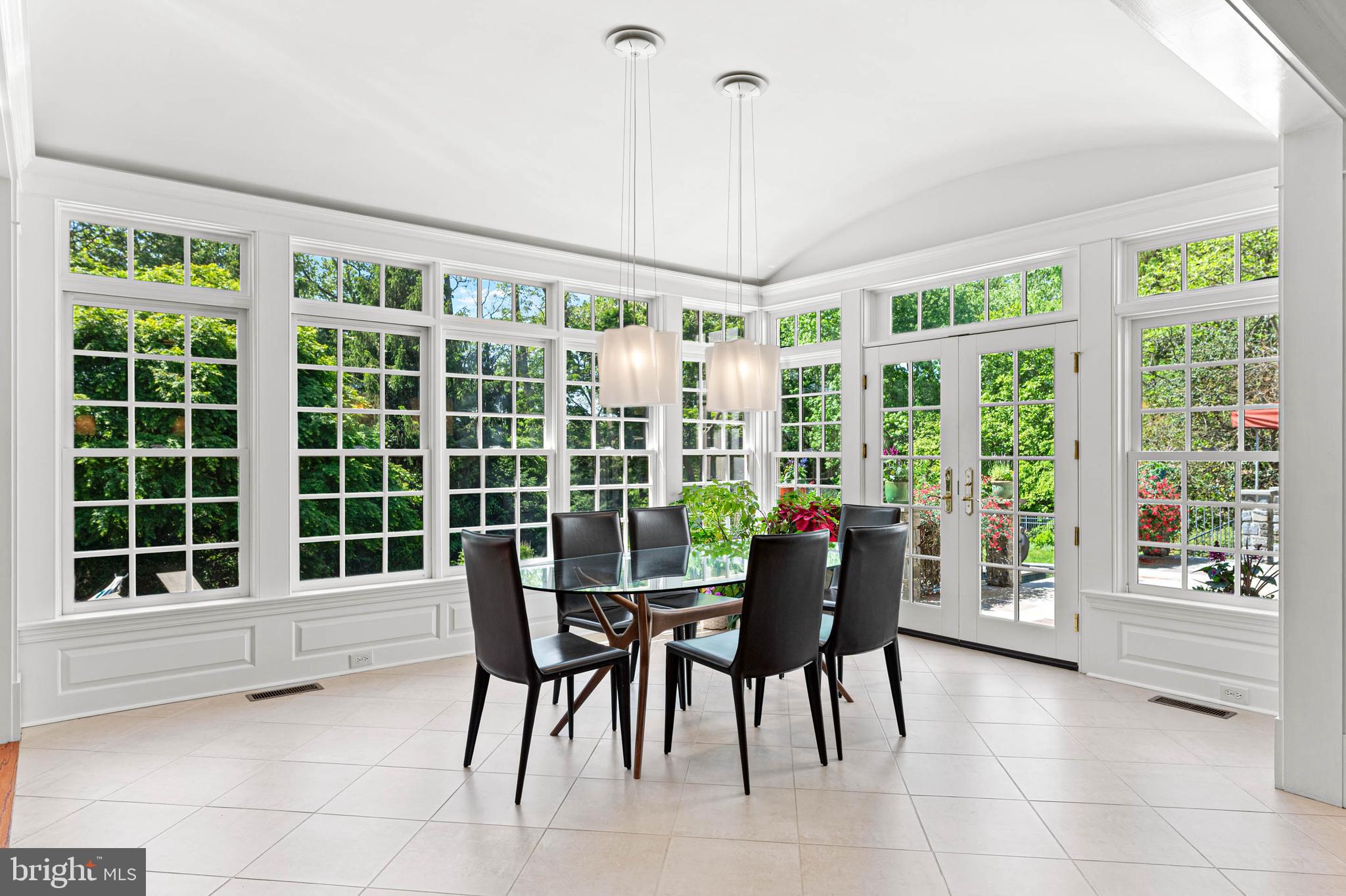 737 Eagle Farm Road Villanova, PA 19085 - Photo 23 of 61 Breakfast room with barreled ceiling